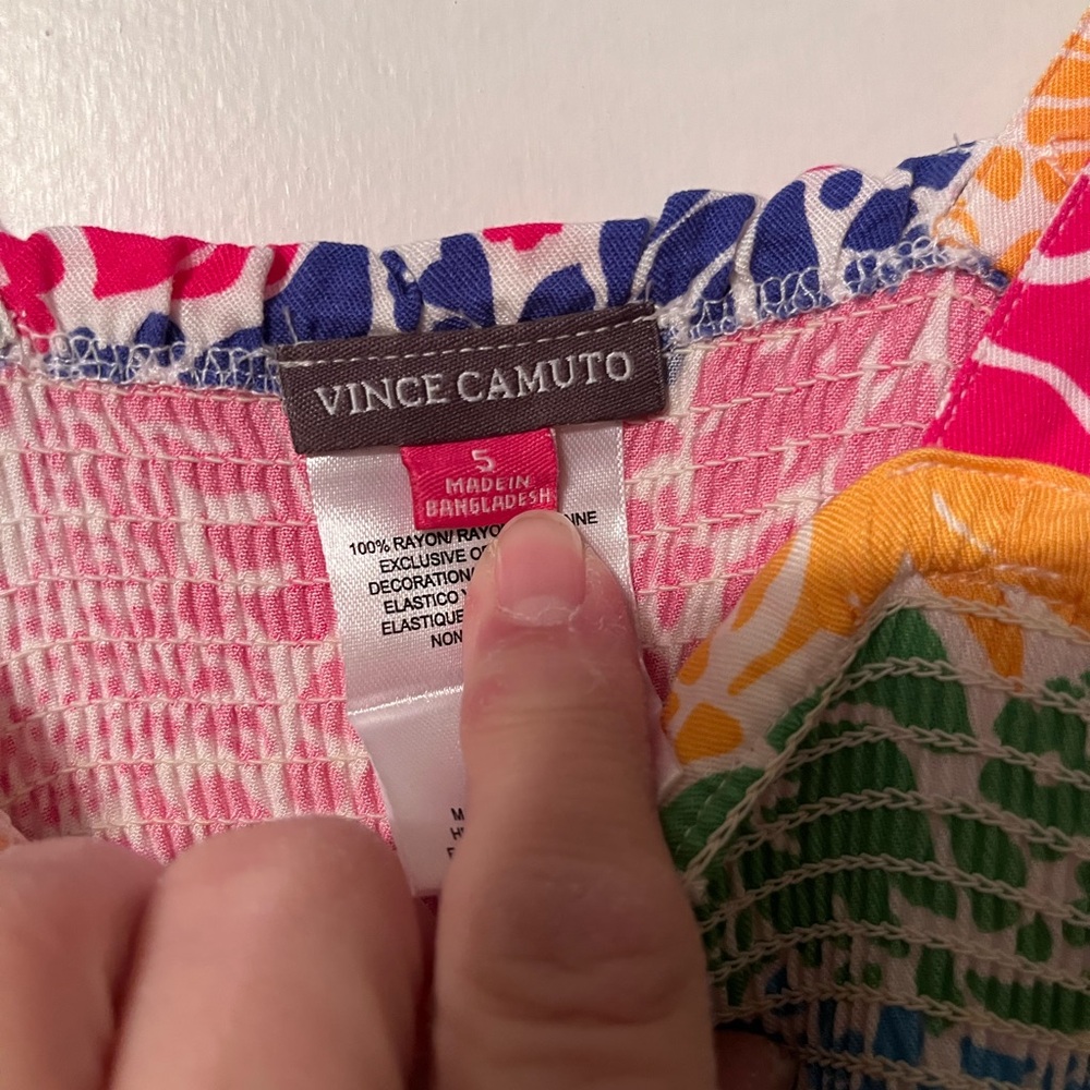 Vince Camuto Multicolor Floral Sundress